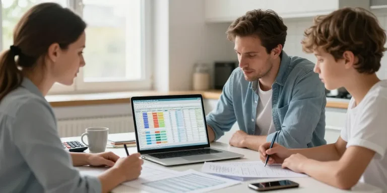 modele budget famille