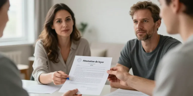 exemple d attestation de loyer