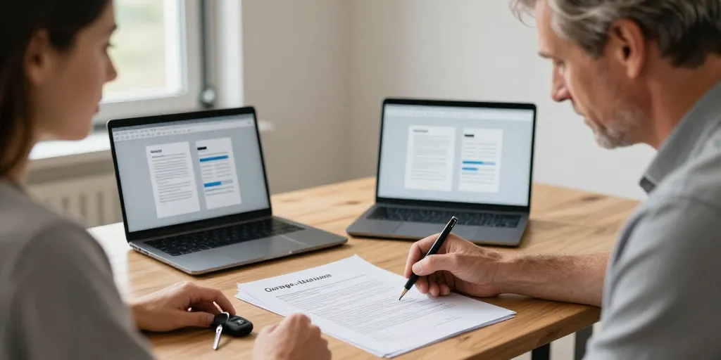 modele bail garage gratuit