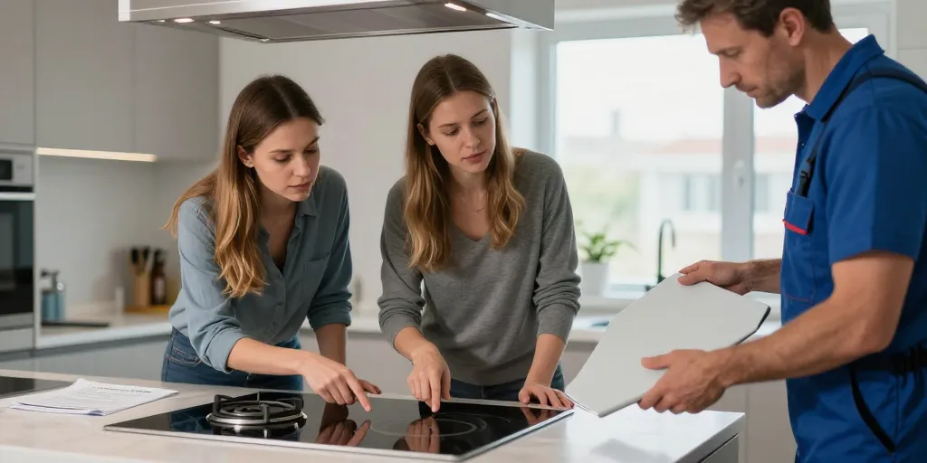 remplacement plaque de cuisson locataire ou propriétaire