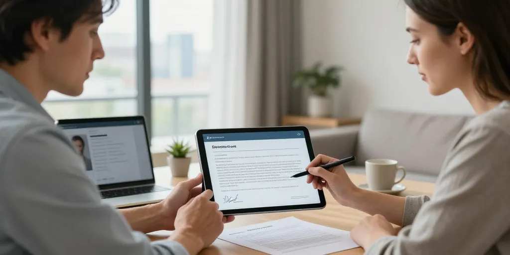 signature electronique bail