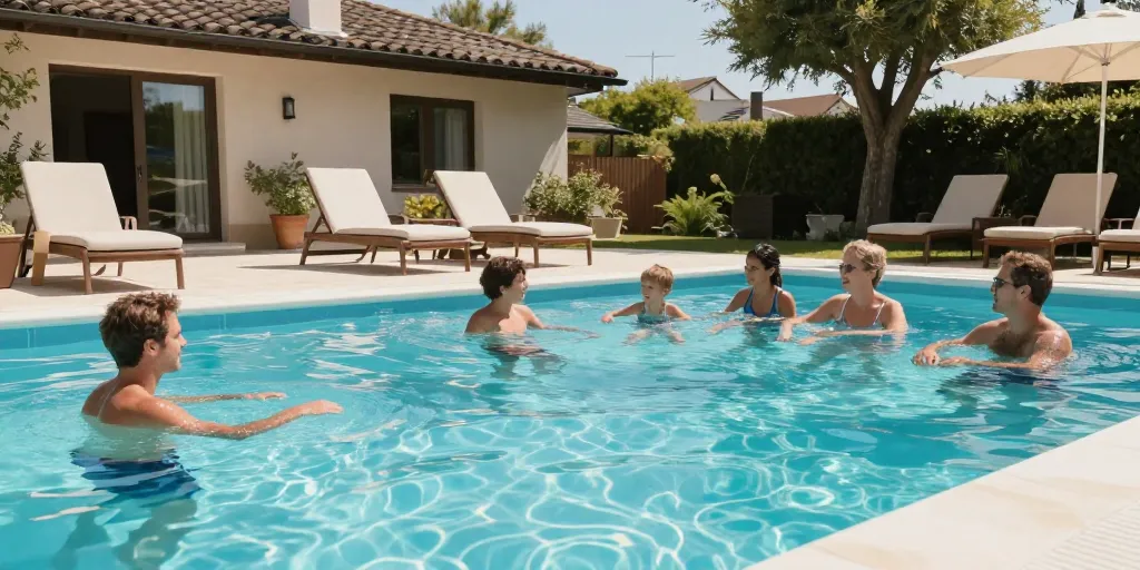 location maison vacances avec piscine privée pas cher particulier