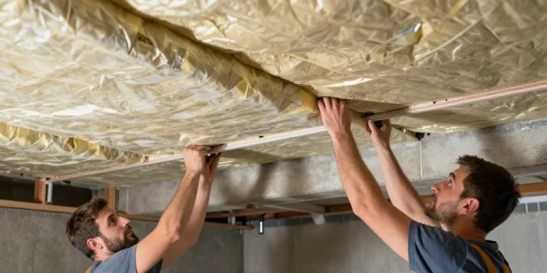 isoler le plafond du sous sol